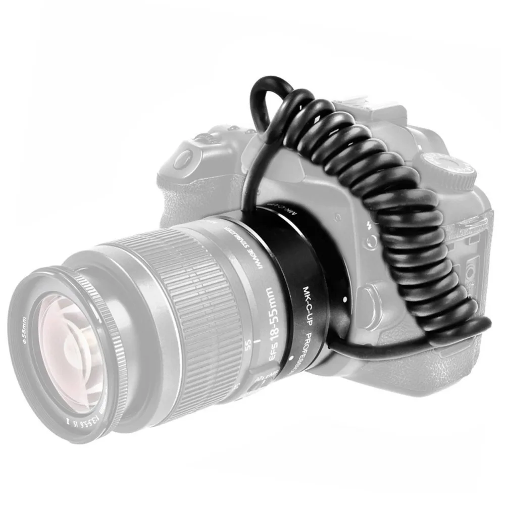 Mcoplus Meike MK-C-UP Авто Макро Удлинитель AF Обратный адаптер для камеры Canon EOS EF Крепление камеры 6D 7D 60D 70D 1100D 650D