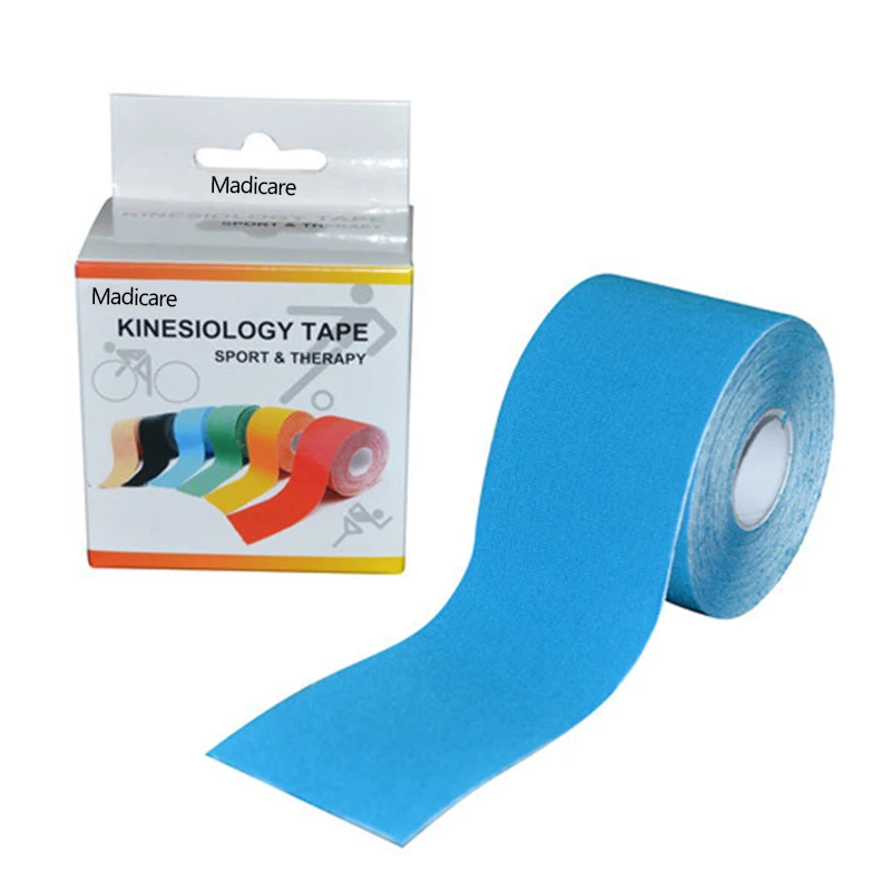 Новая синтетическая кинезиологическая лента 5 см/5 м вискозная блестящая для