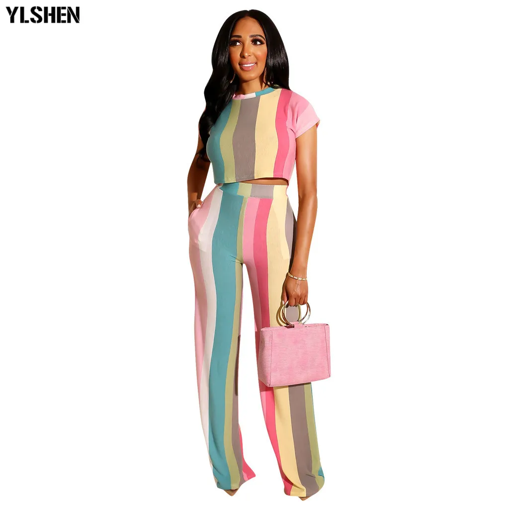 Женский комплект из двух предметов размера плюс повседневный эластичный