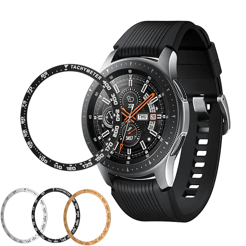 Чехол для умных часов для samsung Galaxy Watch 46 мм 42 мм ободок кольцо аксессуары для умных часов также подходит для Galaxy gear S3