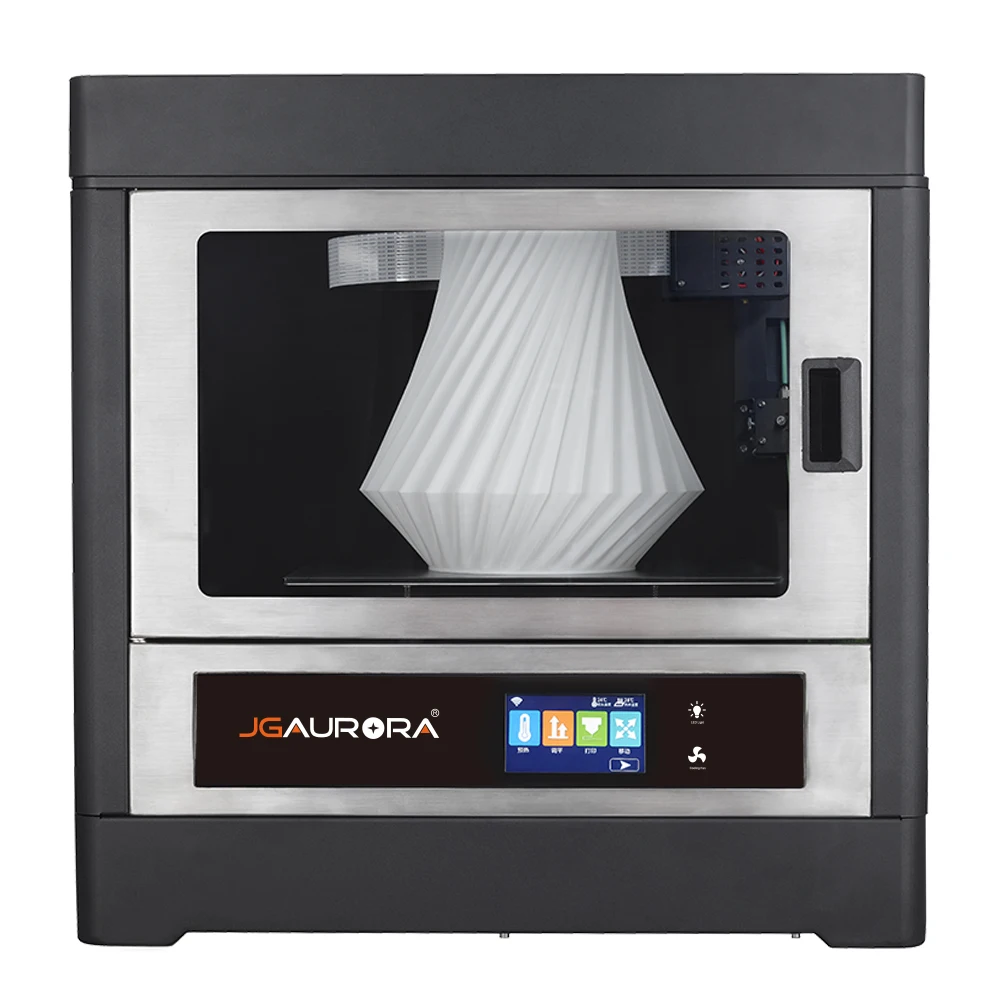 JGMaker A8S Industrial 3D Printer Fully Closed Metal Frame Large Print Size 350*250*300mm Dual Motor JGAURORA