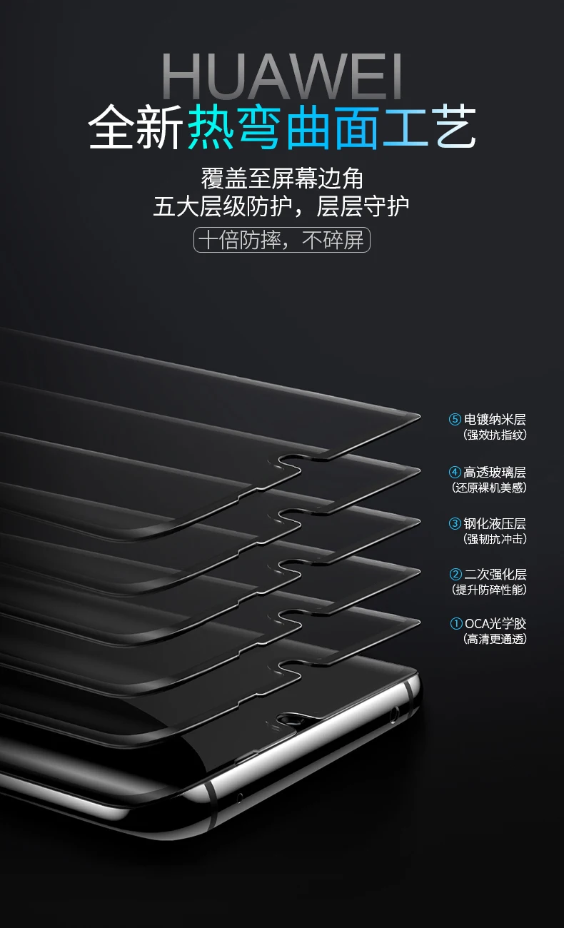 Закаленное Стекло Экран протектор для huawei P30 Pro Передняя пленка прозрачная глянцевая полная защита Экран протектор для huawei P30pro
