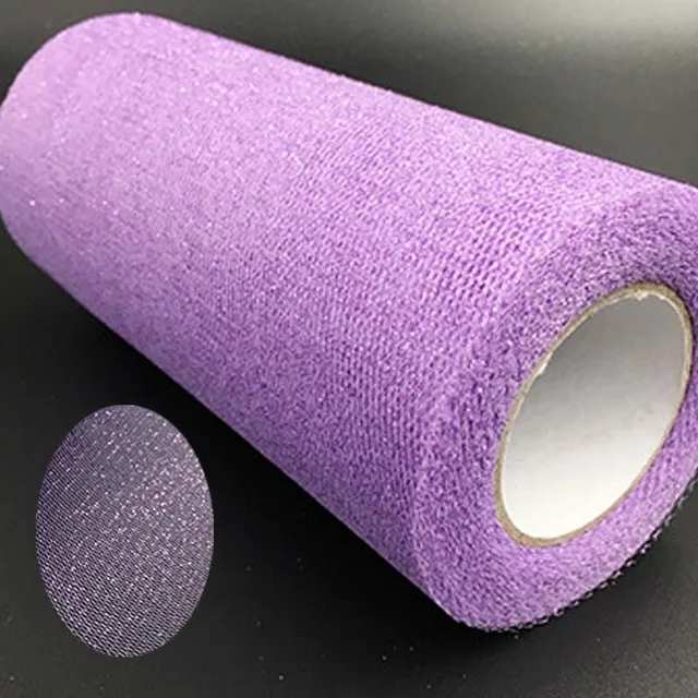 light purple Лента из органзы рулон DIY поделочный материал для балетной пачки свадебного девичника свадебный душ Ребенок Взрослый день рождения украшения Подарочная основа - Цвет: light purple