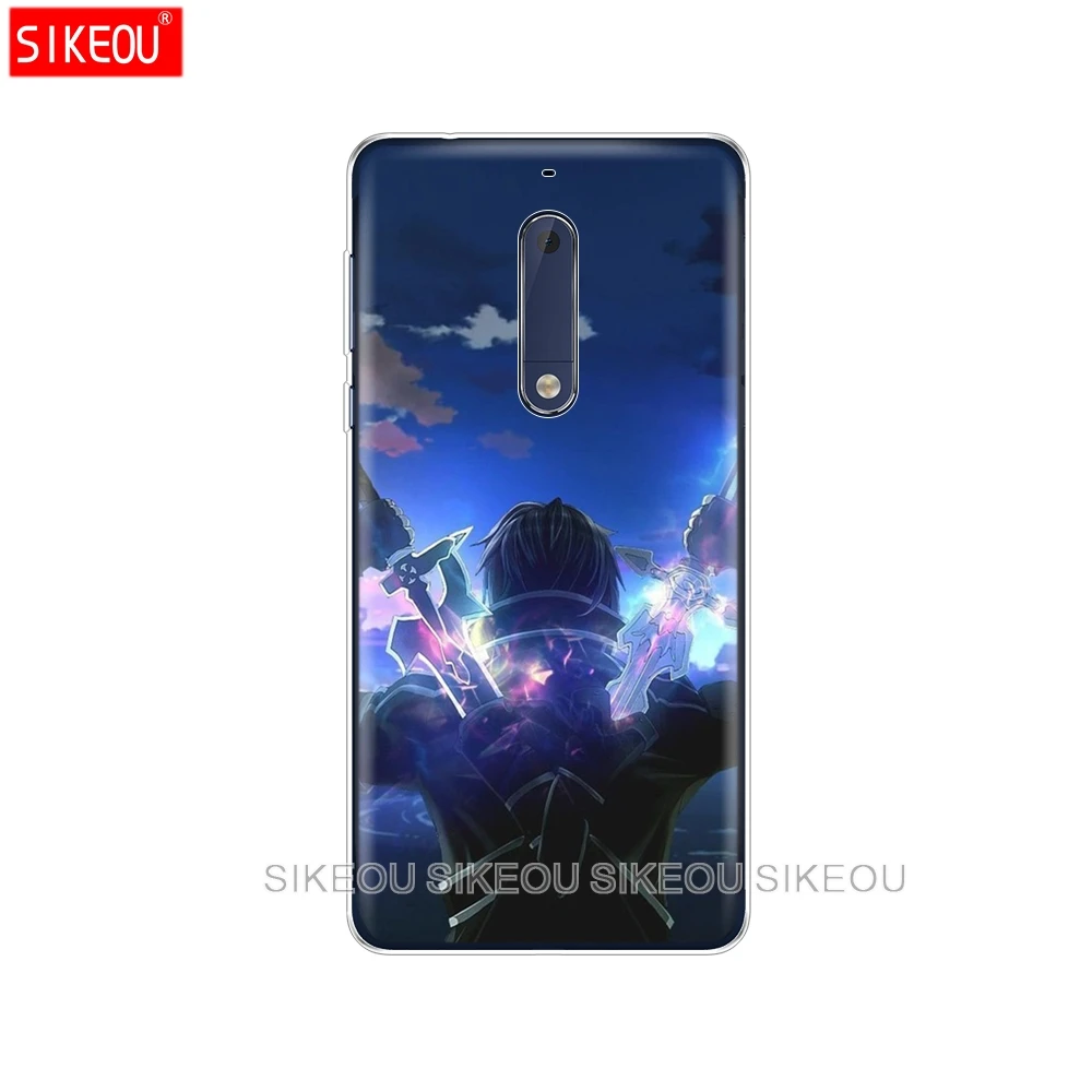Силиконовый чехол для Nokia 5 3 6 7 8 9 2017 nokia 2018 1 2 мягкий из ТПУ задней панели телефона