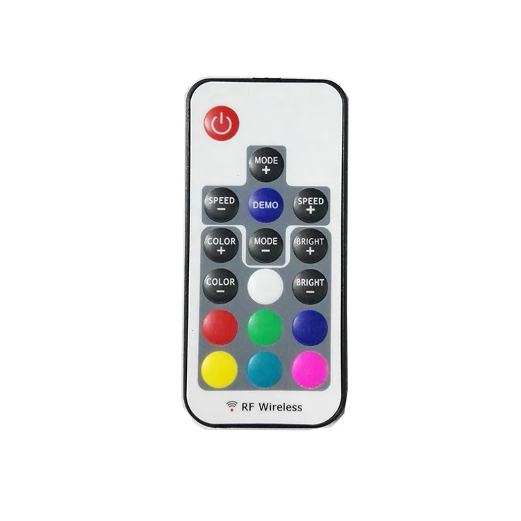 USB RGB светодиодный контроллер 17key 12A RF беспроводной мини пульт дистанционного