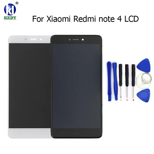 Для 5 &quotXiaomi redmi note 4X 4 глобальная версия Snapdragon 625 ЖК экран + сенсорный дигитайзер с