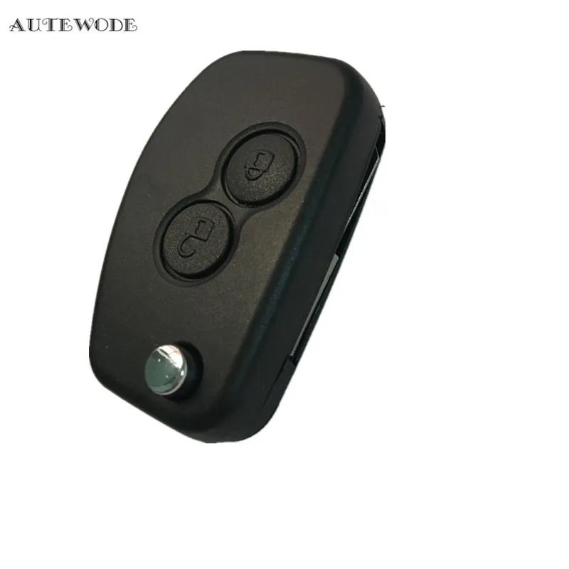 Чехол для автомобильного ключа AUTEWODE откидной складной чехол брелок Renault Dacia Modus