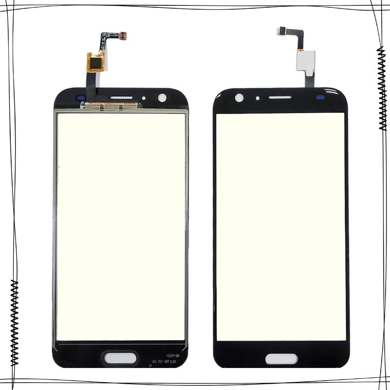 Сенсорный экран для Doogee BL5000 BL 5000 Черный сенсорный 5 дюйма дигитайзер сенсорного