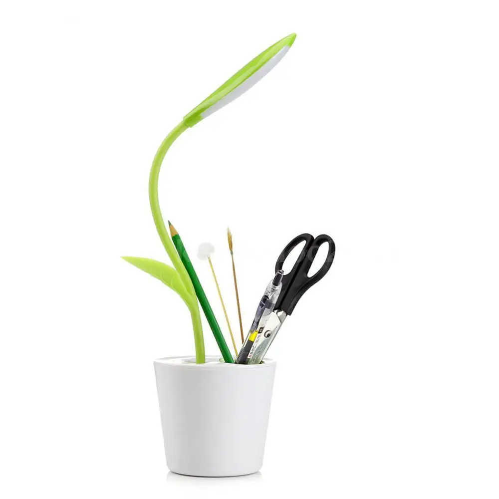 USB 5V диммируемая Светодиодная настольная лампа аккумуляторная Ночная