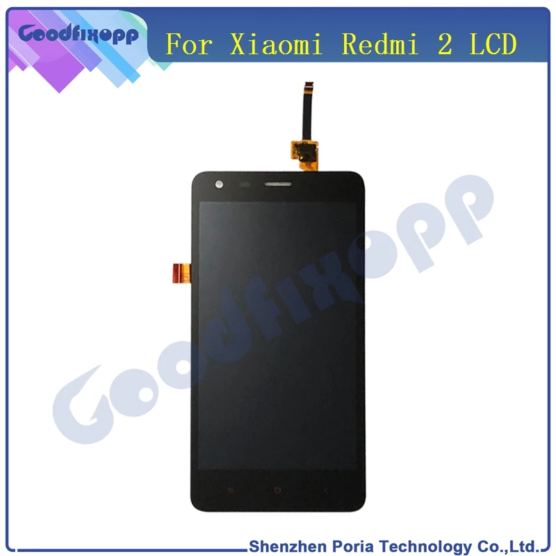 Для Xiaomi Redmi 2 ЖК дисплей с рамкой Сенсорный экран дигитайзер сборка телефон