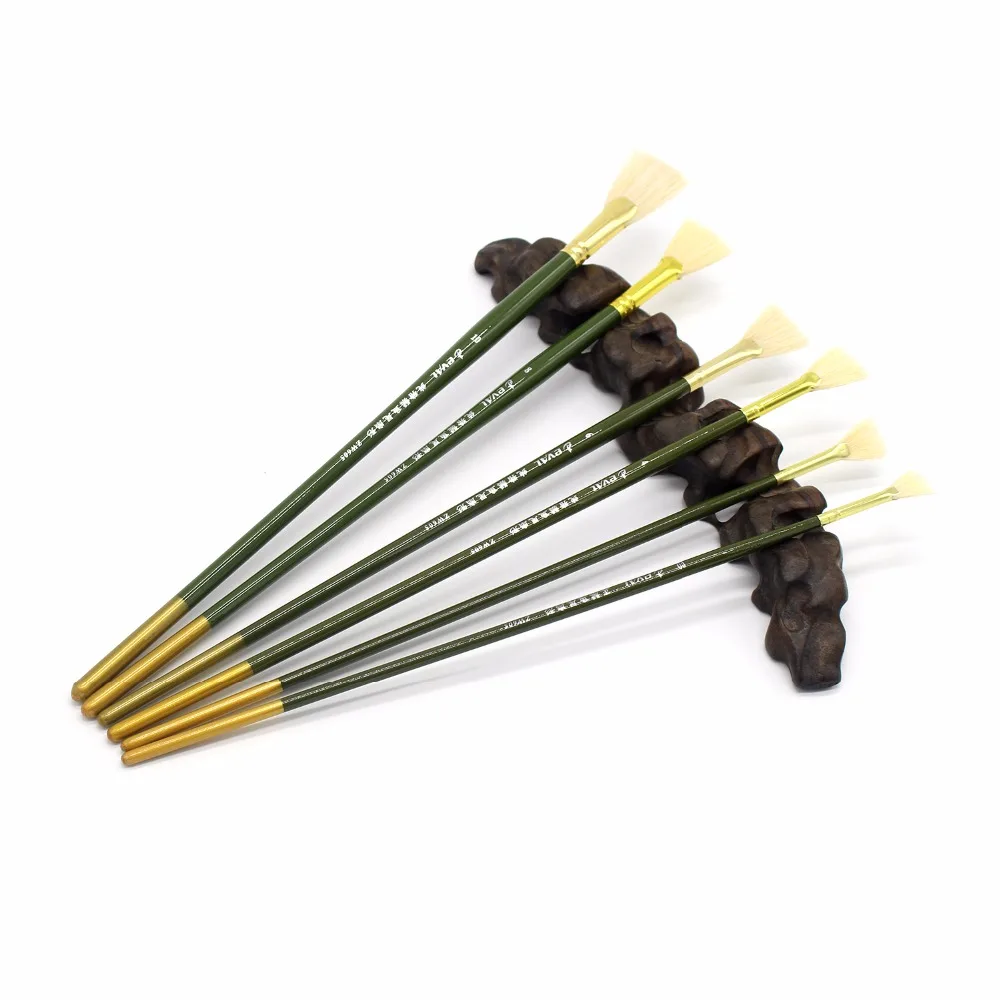 

Оценочная 8 шт./компл. кисть с щетиной для рисования акриловым художественным маслом, кисть для рисования акварелью, инструмент для рисовани...