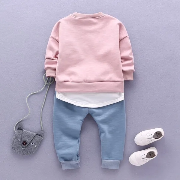 Осенние комплекты детской одежды CNUM детская одежда хлопковые повседневные