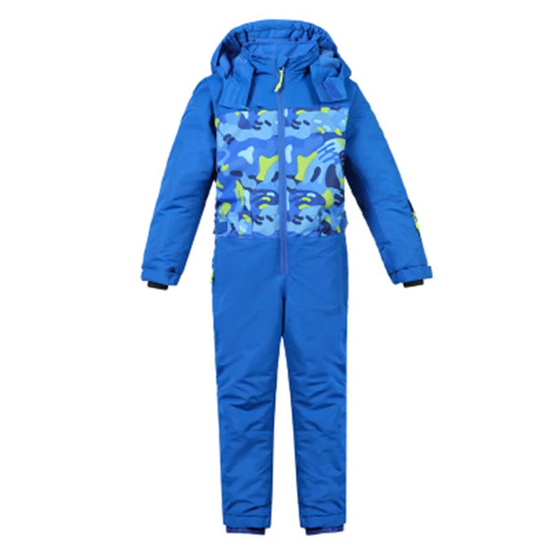 Girl Ski Suit Waterproof Windproof snowboard Bid Warm Thermal Kid Hooded One-piece Little Children Clothing | Спорт и развлечения