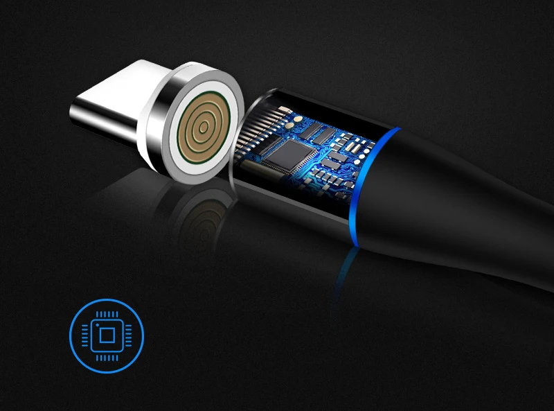 Магнитный кабель 3A Micro usb type C, адаптер для быстрой зарядки телефона Microusb type-C, магнитное зарядное устройство usb, многофункциональное устройство для xiaomi