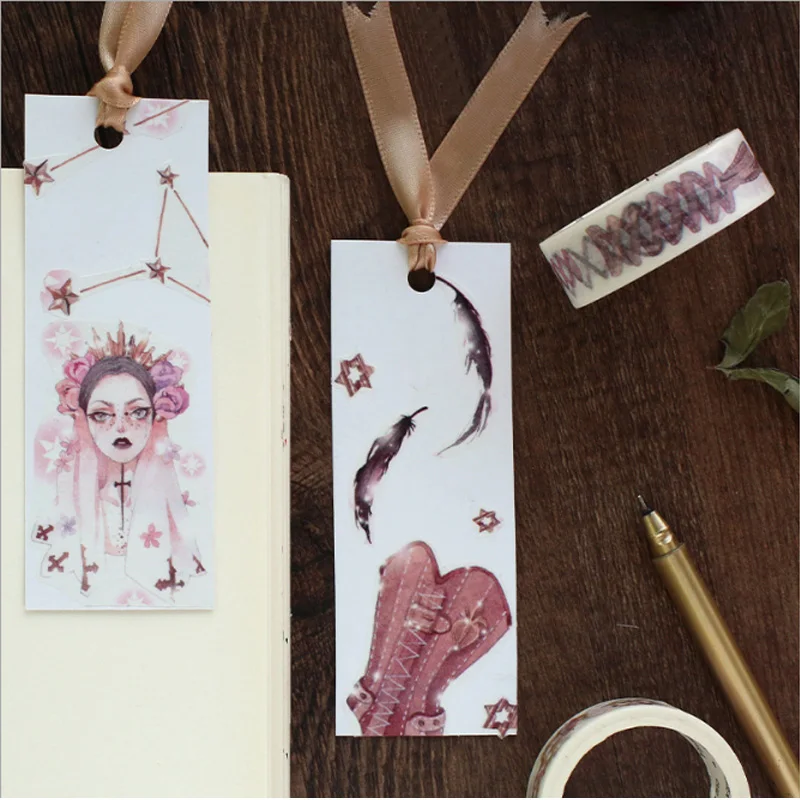 1X креативная декоративная Васи-лента в стиле стимпанк для дневника наклейка