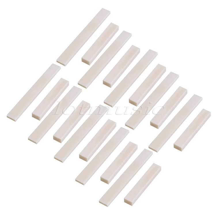 10 компл. Пустая Кость Гайка 52x6x9 седло 80x3x10 для гитары Замена баса|bone nut|for guitarsaddle for