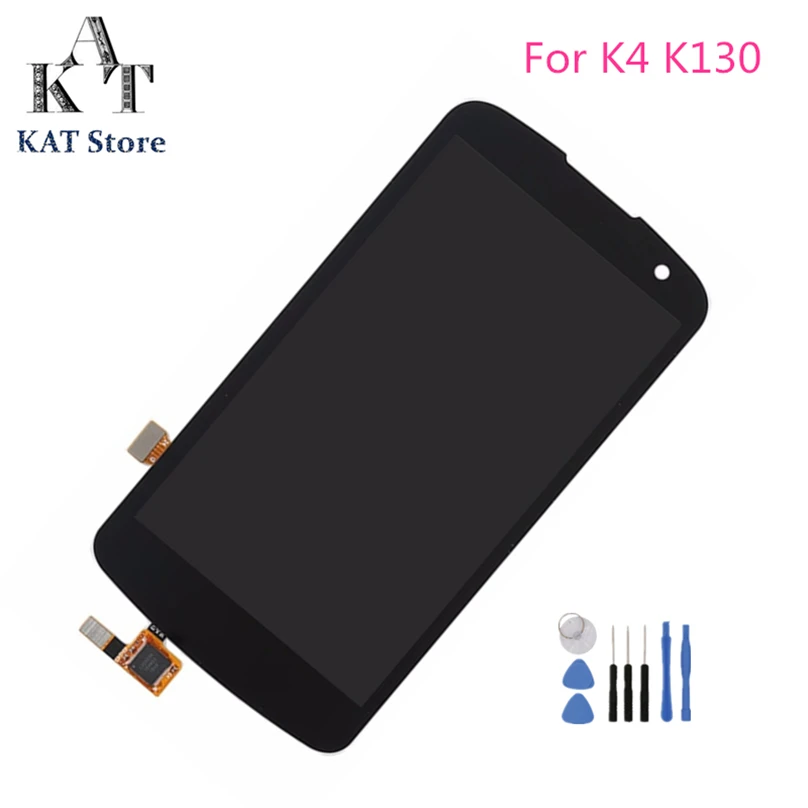 Замена ЖК экрана KAT для LG K4 LTE K120 K130 дисплей сенсорный экран гарантия