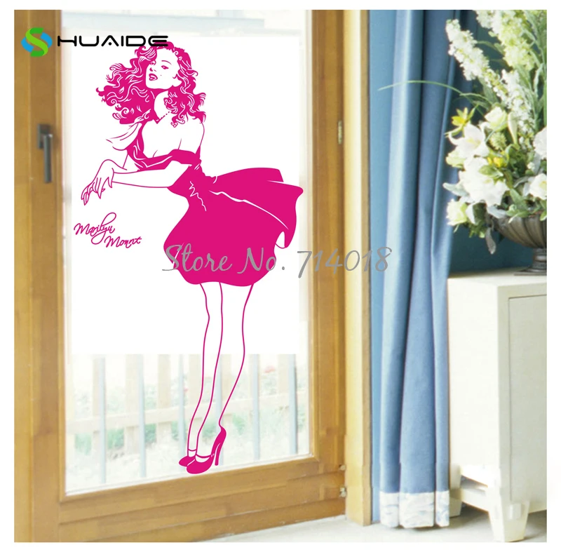 Сексуальная Наклейка на стену Мэрилин Монро для гостиной дивана фон наклейка бар