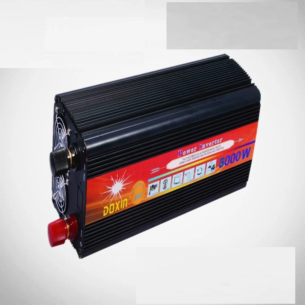 DOXIN Высококачественная ножная питания 24 v до 220 v 5000 w инвертор