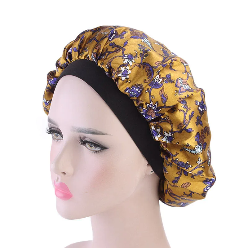 Women's Winter Hats Night Cap New Wide Band Hair Loss Chemo Comfortable Muslim Bandanas And Islamic Tirbante Prayet | Тематическая