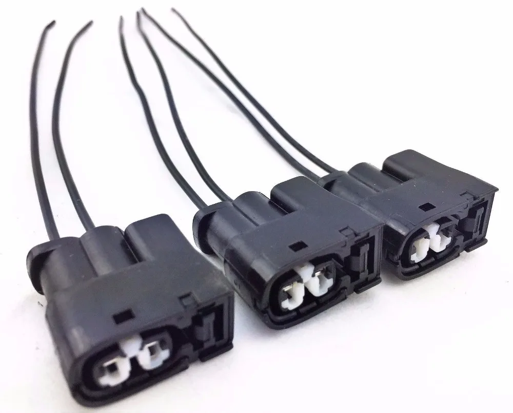 10 шт./лот 2 Pin/способ катушка зажигания разъем с проводом косичка свечи для Toyota Supra