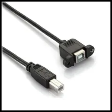 Кабель удлинитель для передачи данных USB 2 0 Тип B штекер гнездо M/F