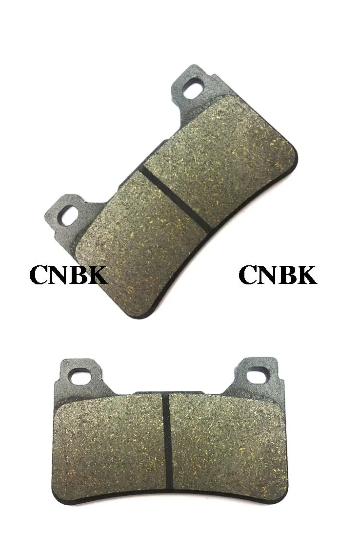 Semi Metallic FL Тормозных колодок, пригодный для HONDA CBR 600 CBR600 RR CBR 600 RR CBR 600RR 2007 2008 2009 2010 2011 2012 2013 спереди и сзади - Цвет: Semi Metallic FL