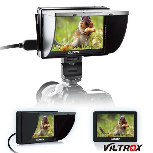 Viltrox DC-50 портативный 5-дюймовый TFT ЖК-монитор с HDMI видео входом для камер и