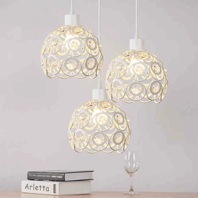 

Mediterranean single bird pendant light dining room lamp study bar suspension luminaire