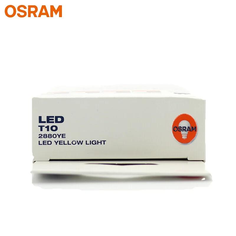 OSRAM T10 светодиодный светильник с поворотным сигналом для автомобиля желтая