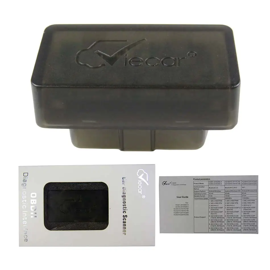 ELM327 Bluetooth V2.1 OBD2 Автомобильные диагностические инструменты ELM 327 Bluetooth4.0 OBDII сканер