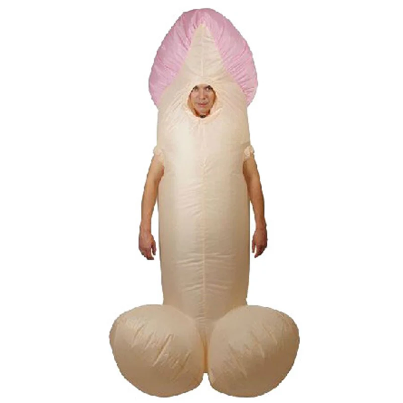 Мальчишник Хэллоуина надувной Уилли взрослый маскарадный костюм пенис Косплэй