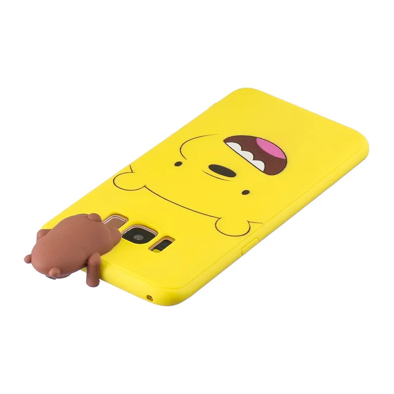 Модный Роскошный 3D милый мультяшный чехол для телефона Samsung S10 S9 S8 Plus S7edge S10lite Note8