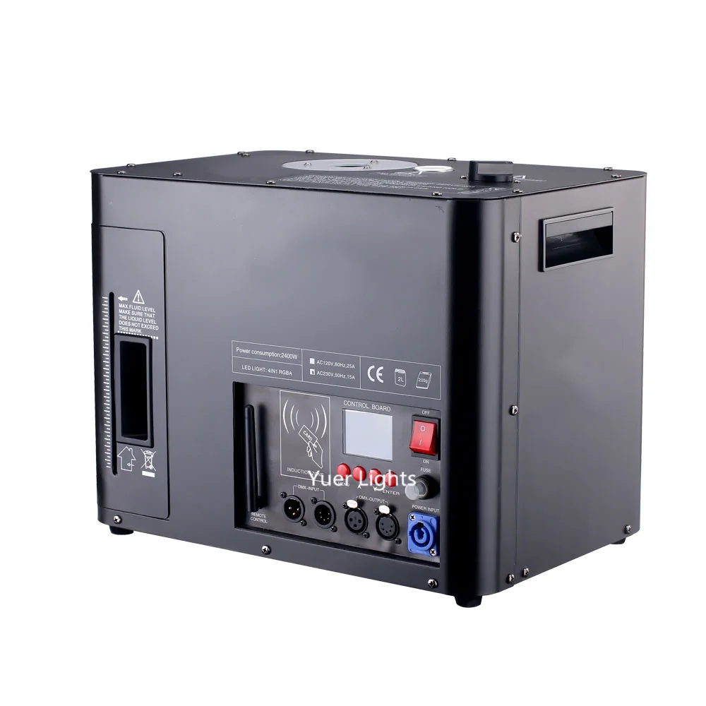 Flightcase Pack 2300W Spark Fog Machine 8X6W RGBA 4IN1 LED Stage Cold Fountain DJ Disco Light Party | Лампы и освещение
