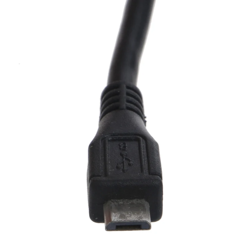 1 шт. Новинка OOTDTY Дата кабели 25 см Micro USB 5 Pin B папа мини Мужской адаптер данных