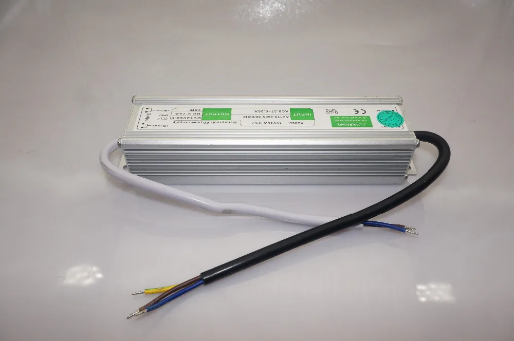 Лучшая цена оптовая продажа 12 В постоянного тока 45 Вт водонепроницаемый