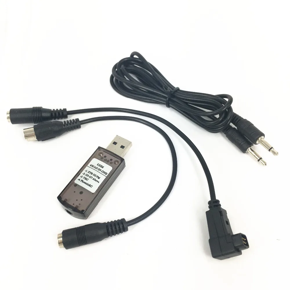 USB кабель для авиасимулятора все в одном SuperSim X 22in1 с паролем (Phoenix G7 Reflex XTR AeroFly FMS CAR