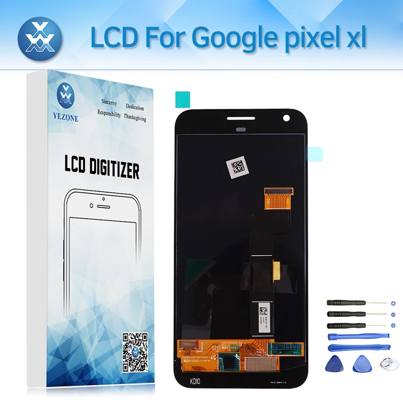 100% тестирование AMOLED Дисплей для htc Google Pixel XL жк nexus M1 Сенсорный экран планшета