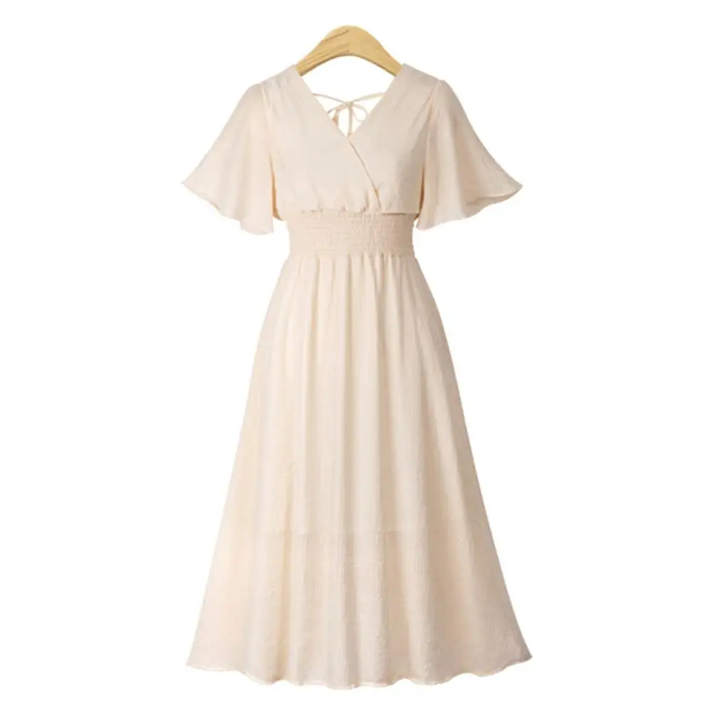 Новое летнее модное банкетное элегантное платье женское повседневное Шифоновое