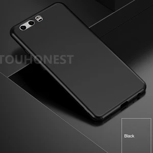 Черный Для huawei P30 P20 lite P10 plus mate 20 10 lite Nova 5T 5 4 чехол тонкий ПК Жесткий Чехол для телефона huawei Honor 20 10 9 lite чехол - Цвет: Черный