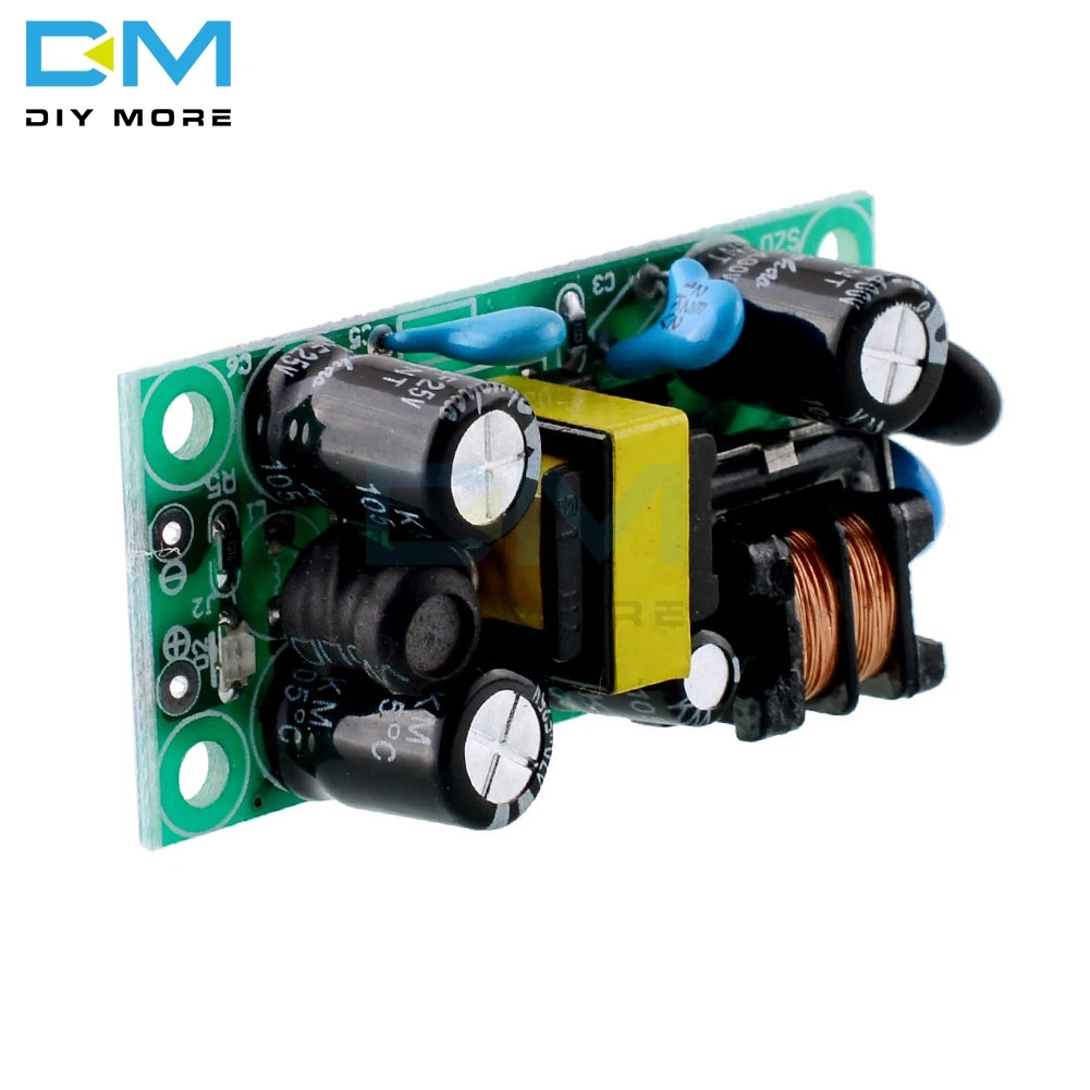 AC DC 12V 5V 500mA 1000mA понижающий преобразователь платы питания с изоляцией модуля