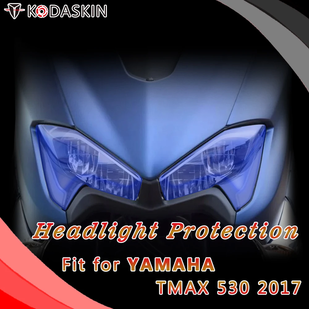 KODASKIN мотоцикл ABS передняя крышка фары защита экрана объектив для YAMAHA TMAX 530