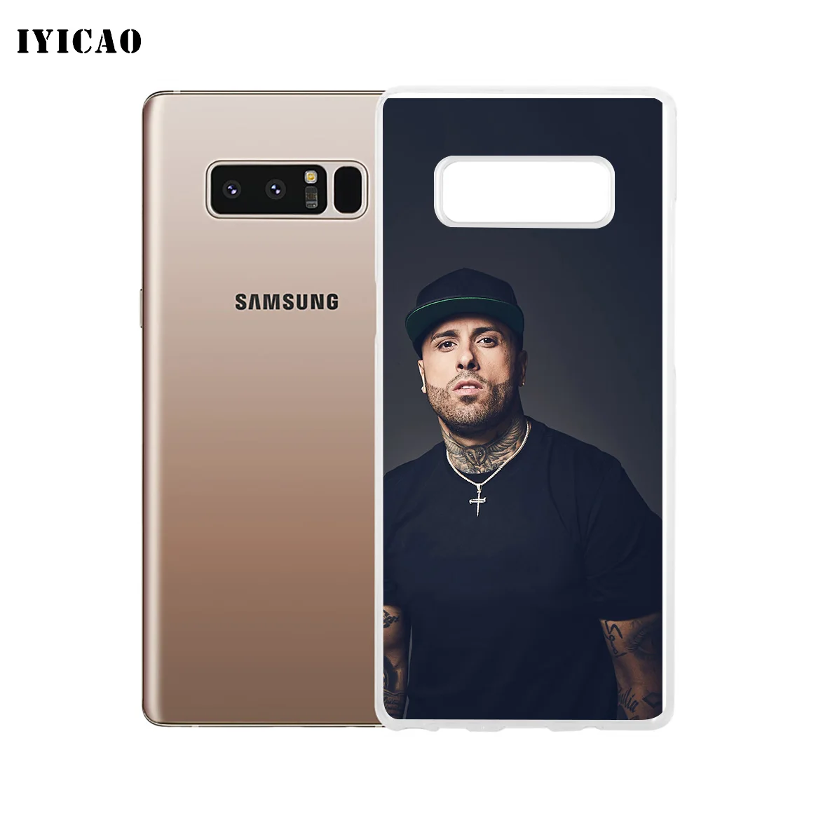IYICAO Nicky Jam Мягкий силиконовый чехол для телефона Samsung A5 A6 Plus A7 A8 A9 J3 J5 J7 Note 8 9 TPU