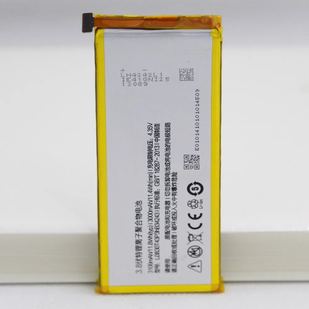 5 шт./Лот Новый аккумулятор для ZTE Nubia 3100 мАч Li3830T43P3hB34243 Z7 MAX NX505J умная