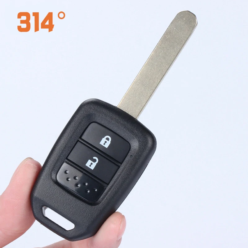 2/3 Button Car Remote Control Key Shell Straight Metal Spare Replacement Suit For Honda 2015 New Fit Binzhi XR-V | Автомобили и