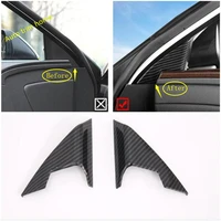 front inner window pillar a triangle cover trim fit for toyota avalon 2019 2022 abs carbon fiber car interior decoration parts