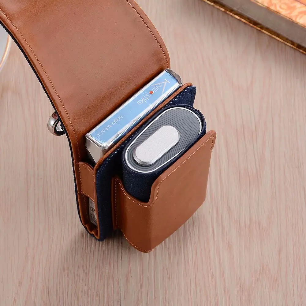 Для glo полный защитный чехол деним в кожаном футляре коробка держатель сумка для