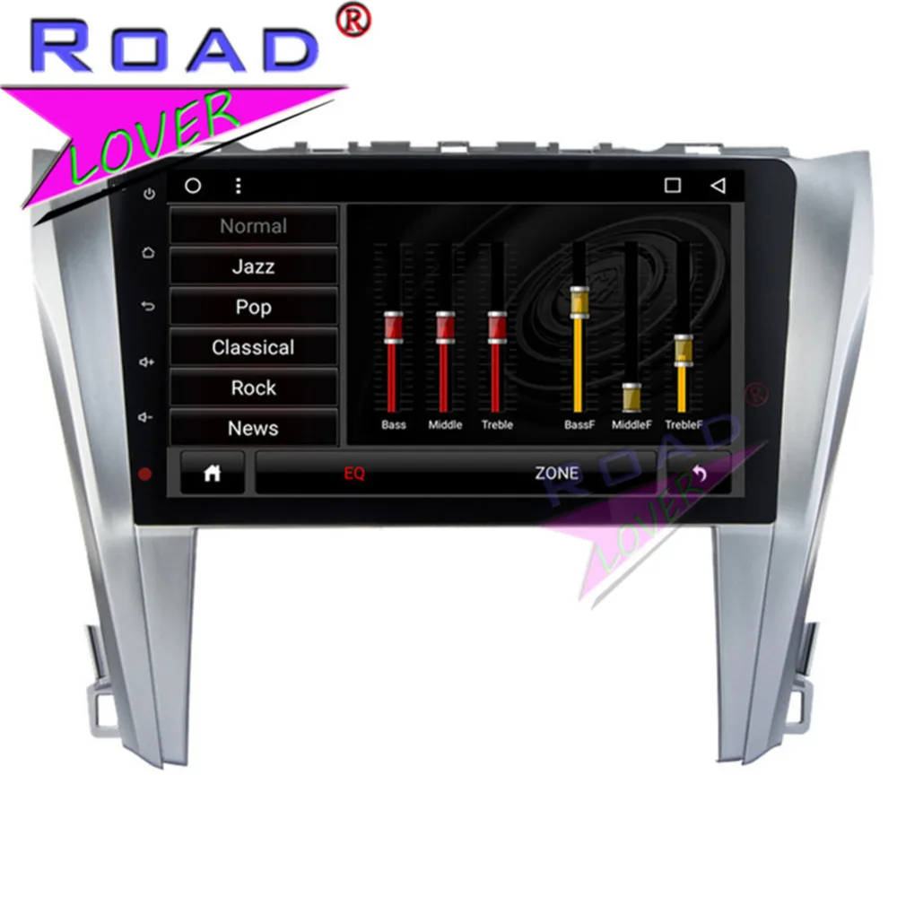 Roadlover Android 8 1 автомобильный медиа центр Авторадио для Toyota Camry 2015 Стерео GPS