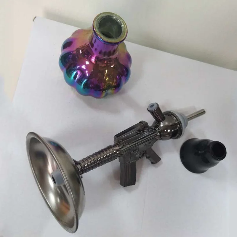 Новый креативный кальян Ak 47 новинка мини портативный для курения воды китайский