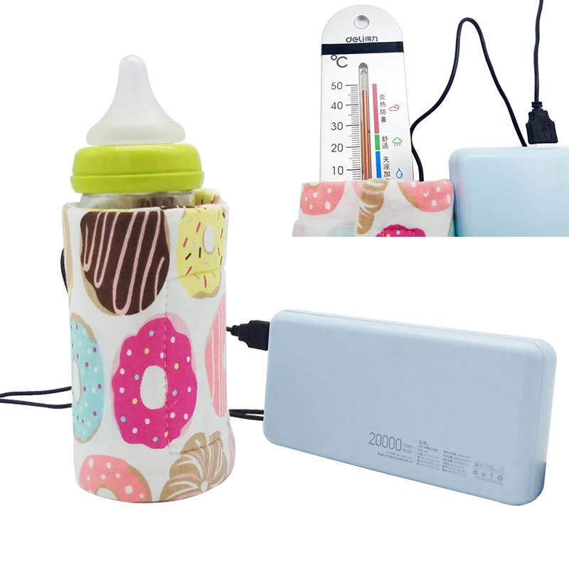 Детская Бутылочка с USB зарядкой портативная бутылочка подогревом для грудного